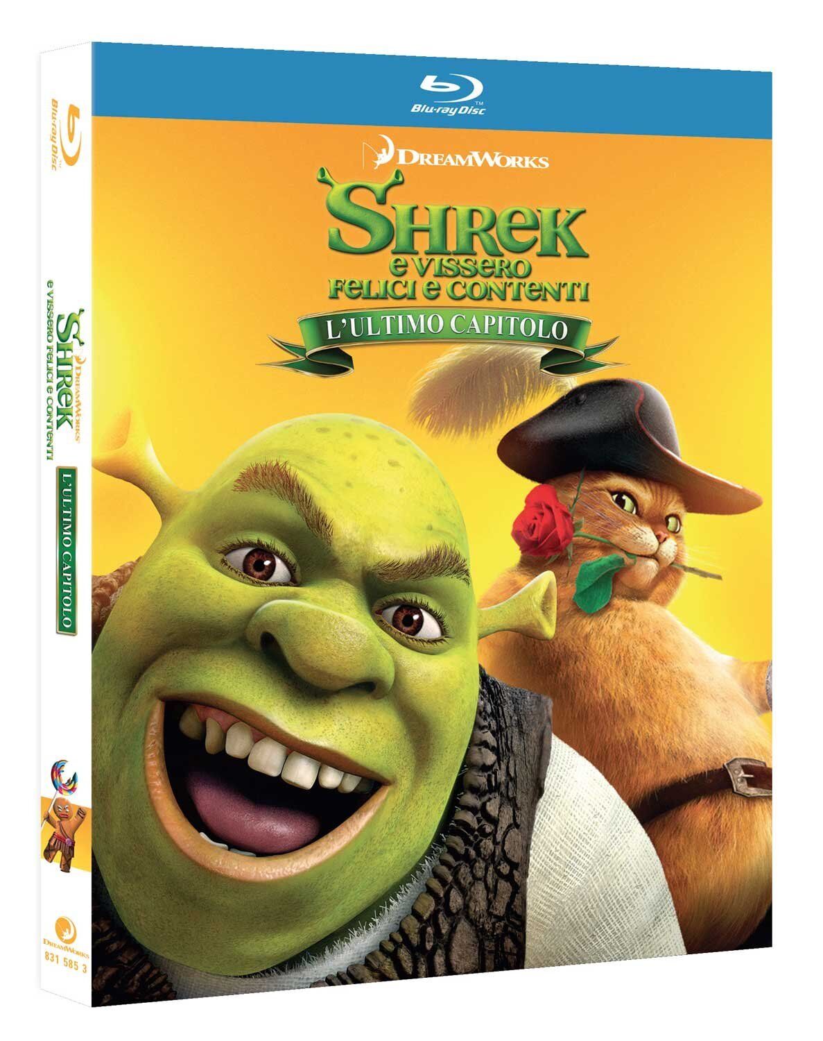 Shrek 4 (New Linelook) (Blu-ray) Cartoni Animati