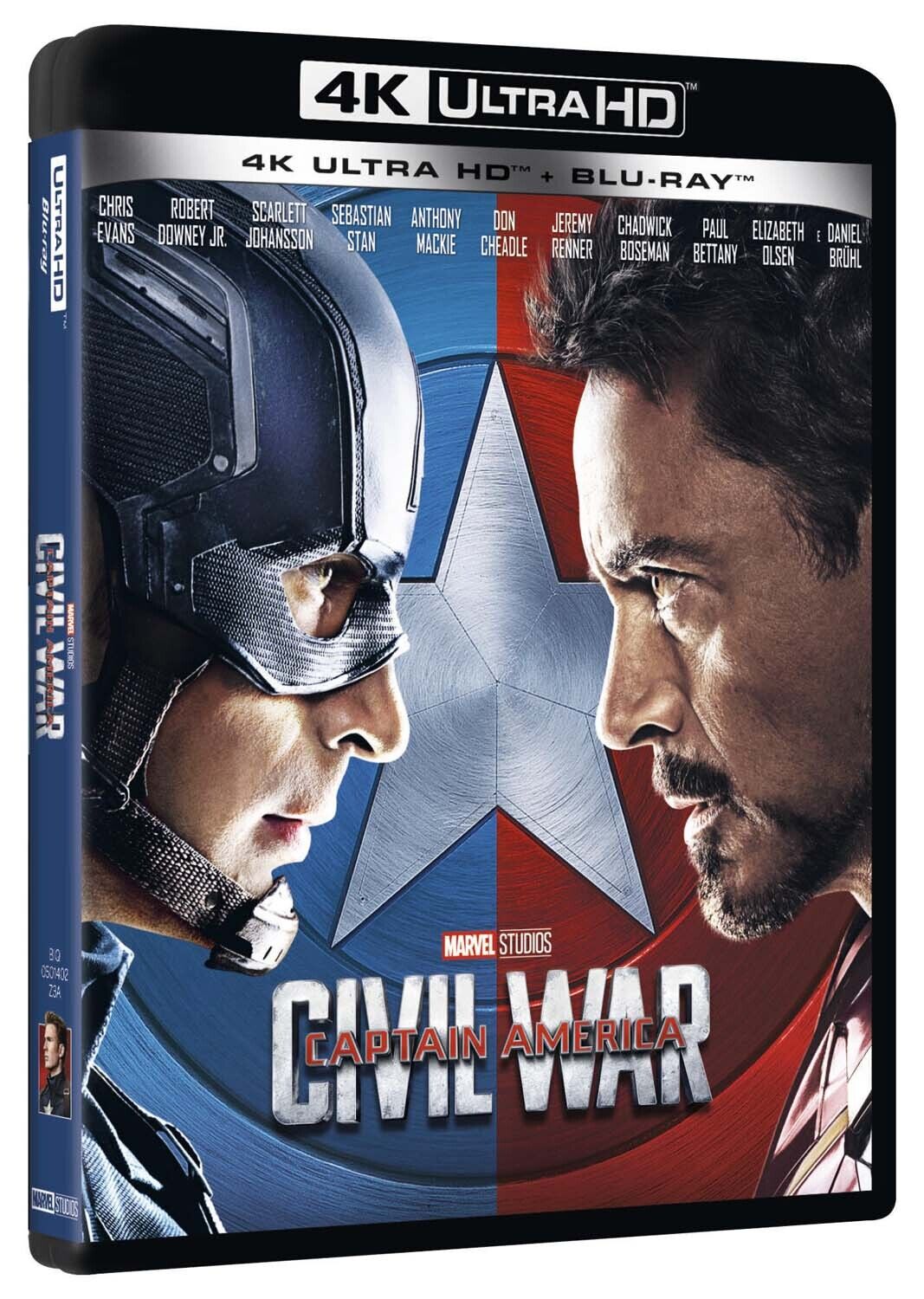 Captain America - Civil War (Blu-Ray 4K Ultra Hd+Blu-Ray) (Blu-ray)