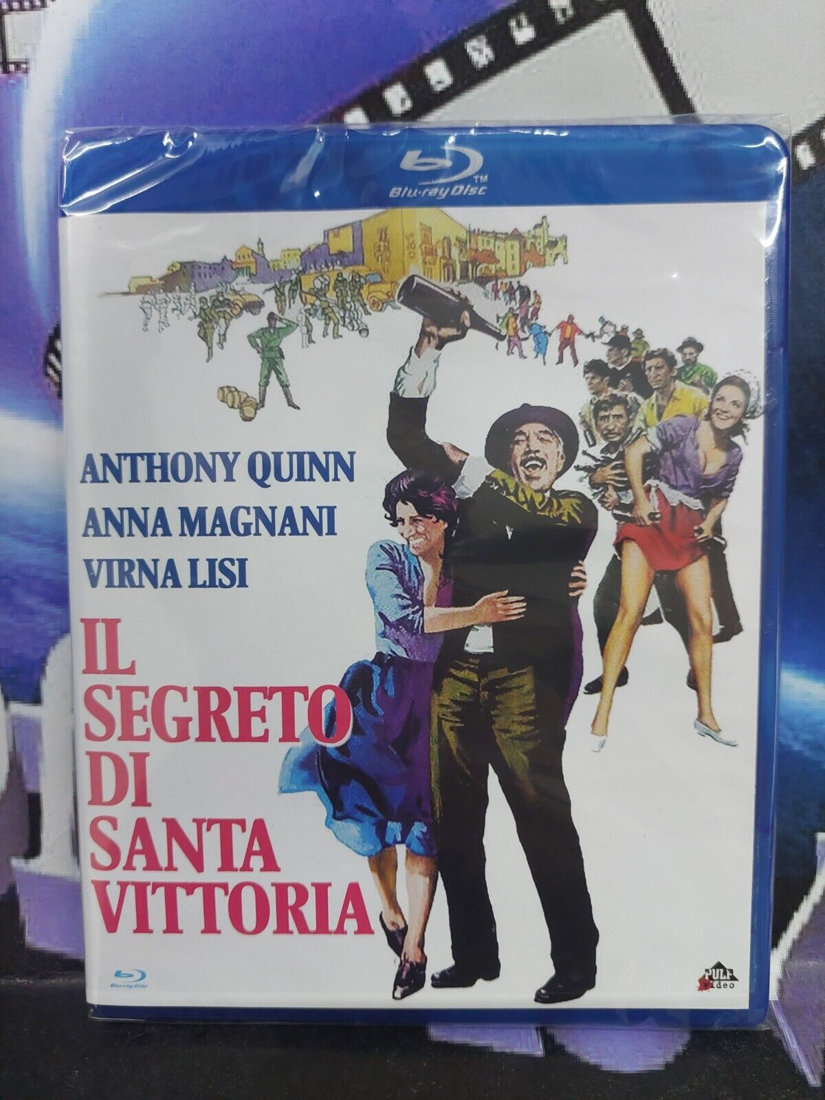 Il Segreto Di Santa Vittoria - Blu ray 1969 - Anna Magnani Anthony Quinn *NUOVO*