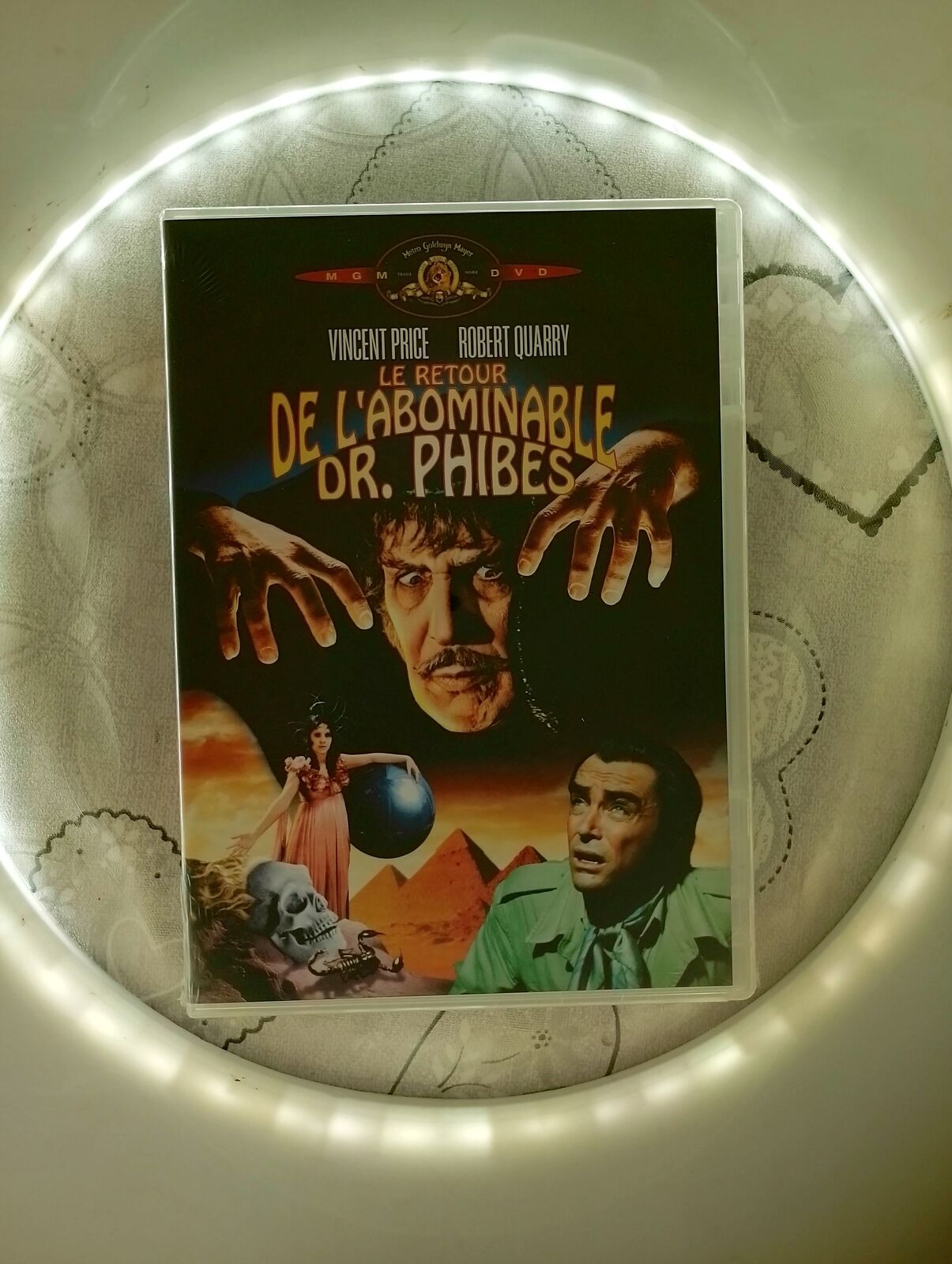 Frustrazione - Dr Phibes Rises Again Vincent Price Dvd lmport Audio IT Nuovo