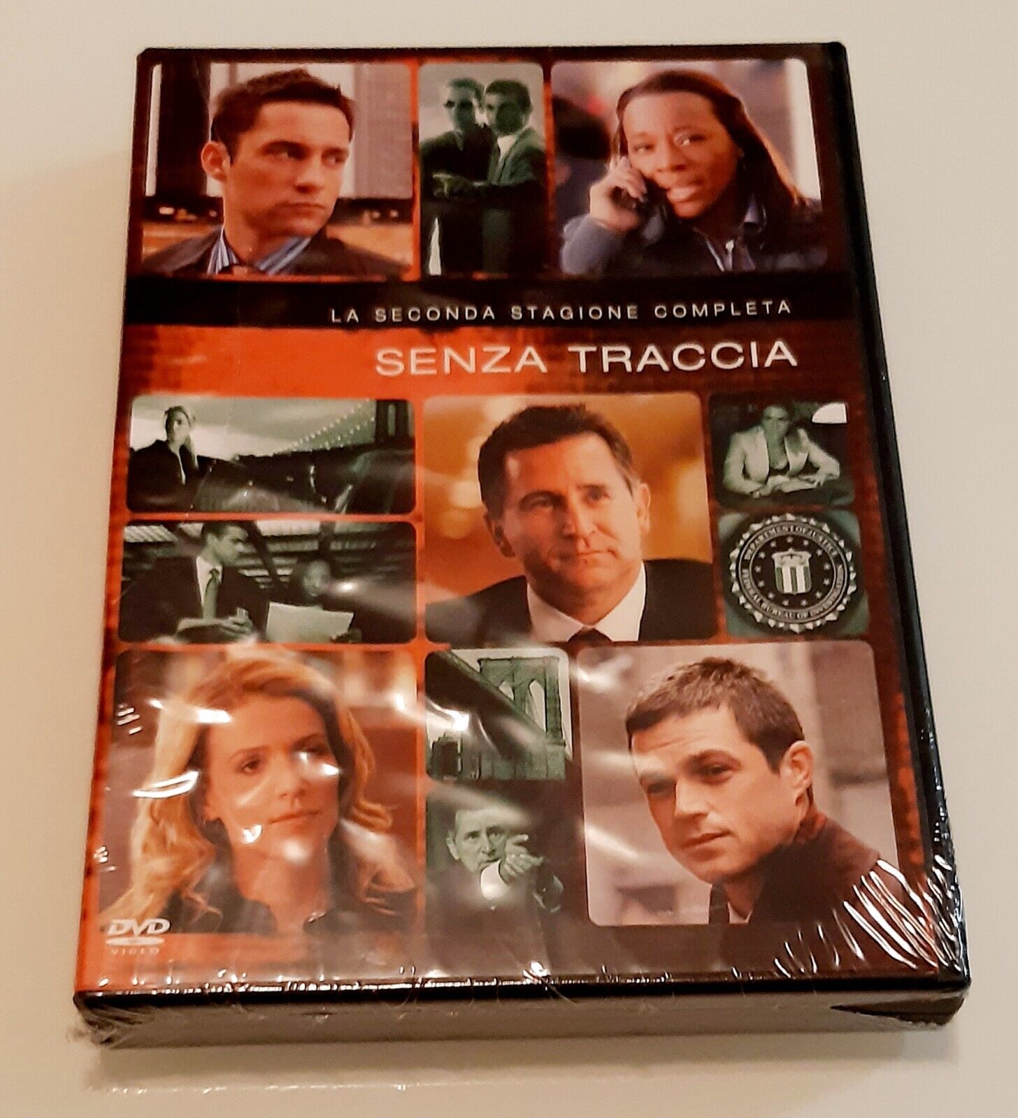 DVD-SENZA TRACCIA-SECONDA STAGIONE BOX 4 DISCHI