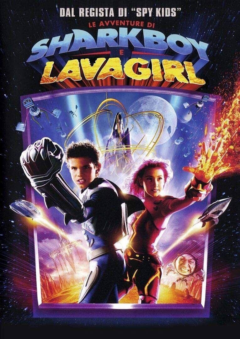 Dvd LE AVVENTURE DI SHARKBOY E LAVAGIRL nuovo sigillato 2005
