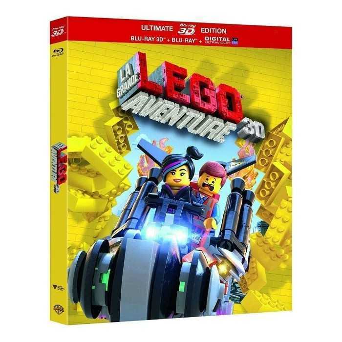 La Grande Avventura lego Combo Blu-Ray 3D+Blu-Ray+DVD Nuova