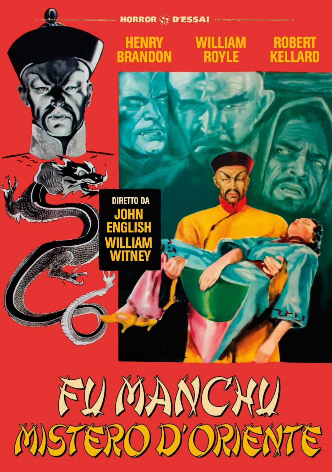 Fu Manchu Mistero D'Oriente DVD SINISTER FILM