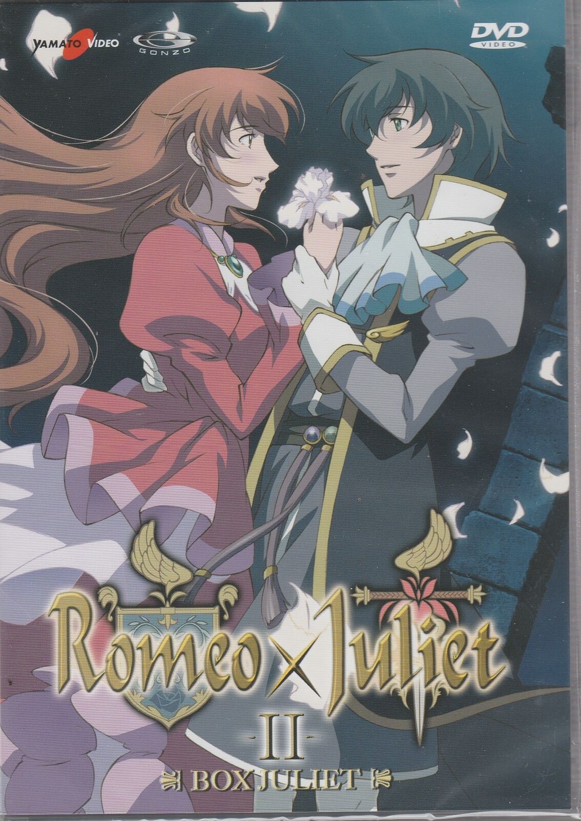 3 Dvd ROMEO X JULIET Box Juliet II Episodi 13-24 Gonzo Oizaki nuovo sigillato