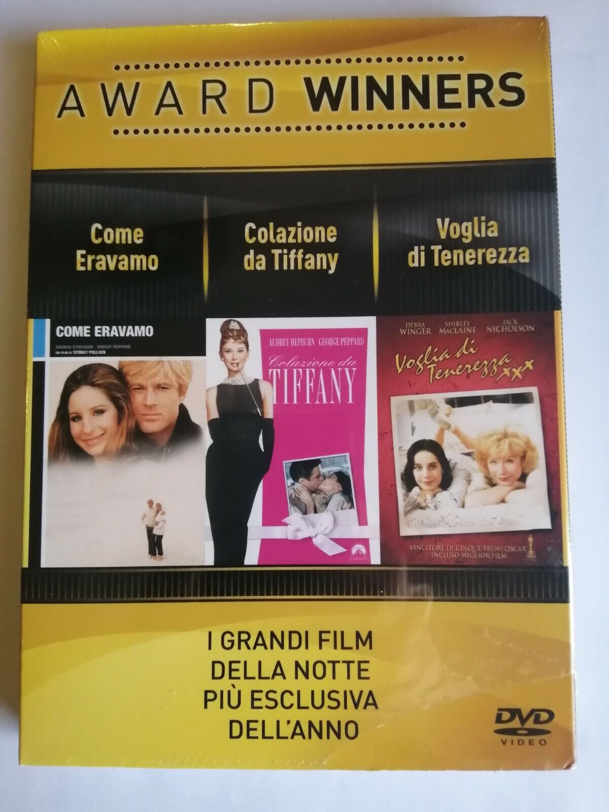 COME ERAVAMO COLAZIONE DA TIFFANY VOGLIA DI TENEREZZA COFANETTO 3 DVD NUOVO