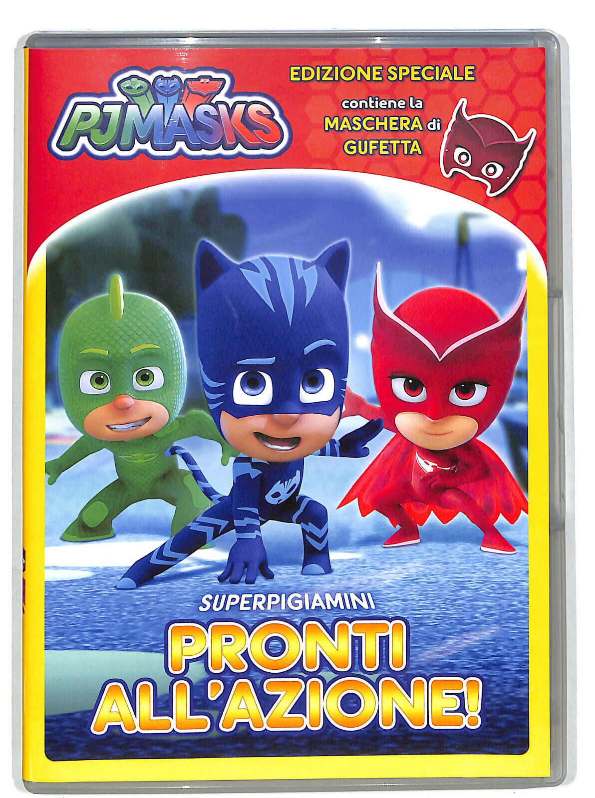 EBOND Pj Masks - Super Pigiamini Pronti All'azione! (Gufetta Editio  DVD D605820