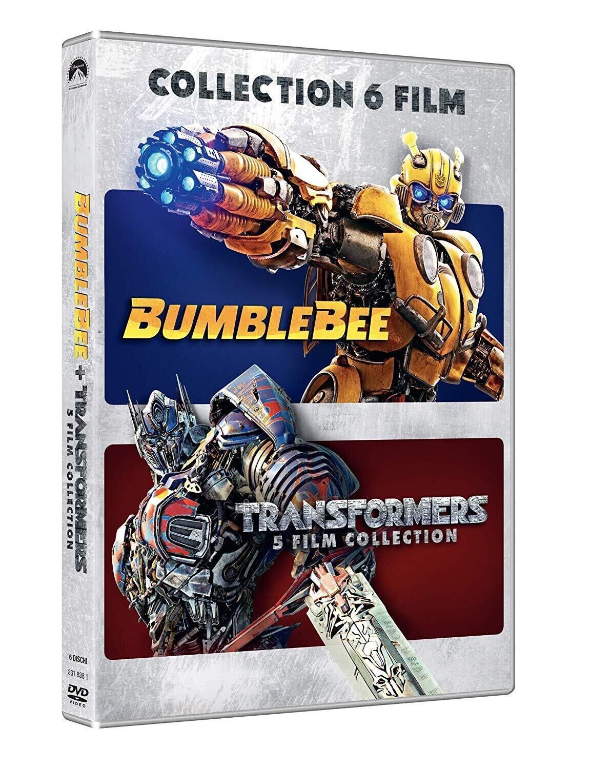 BumbleBee + Transformers - Collection 6 dischi DVD NUOVO