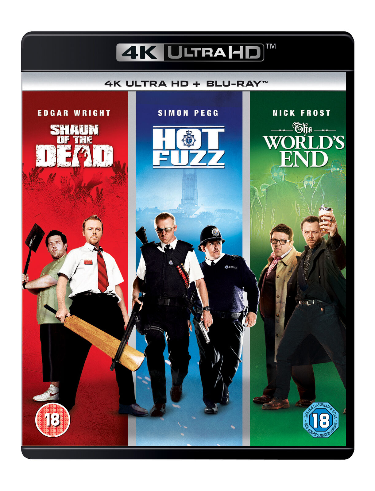 Shaun of the Dead/Hot Fuzz/The World's End (4K UHD Blu-ray) Jim Broadbent