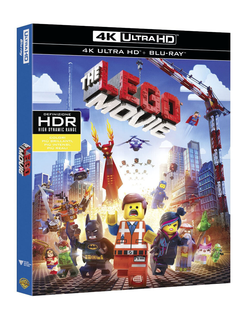 THE LEGO MOVIE  BLU-RAY ULTRA HD 4K+BLU-RAY