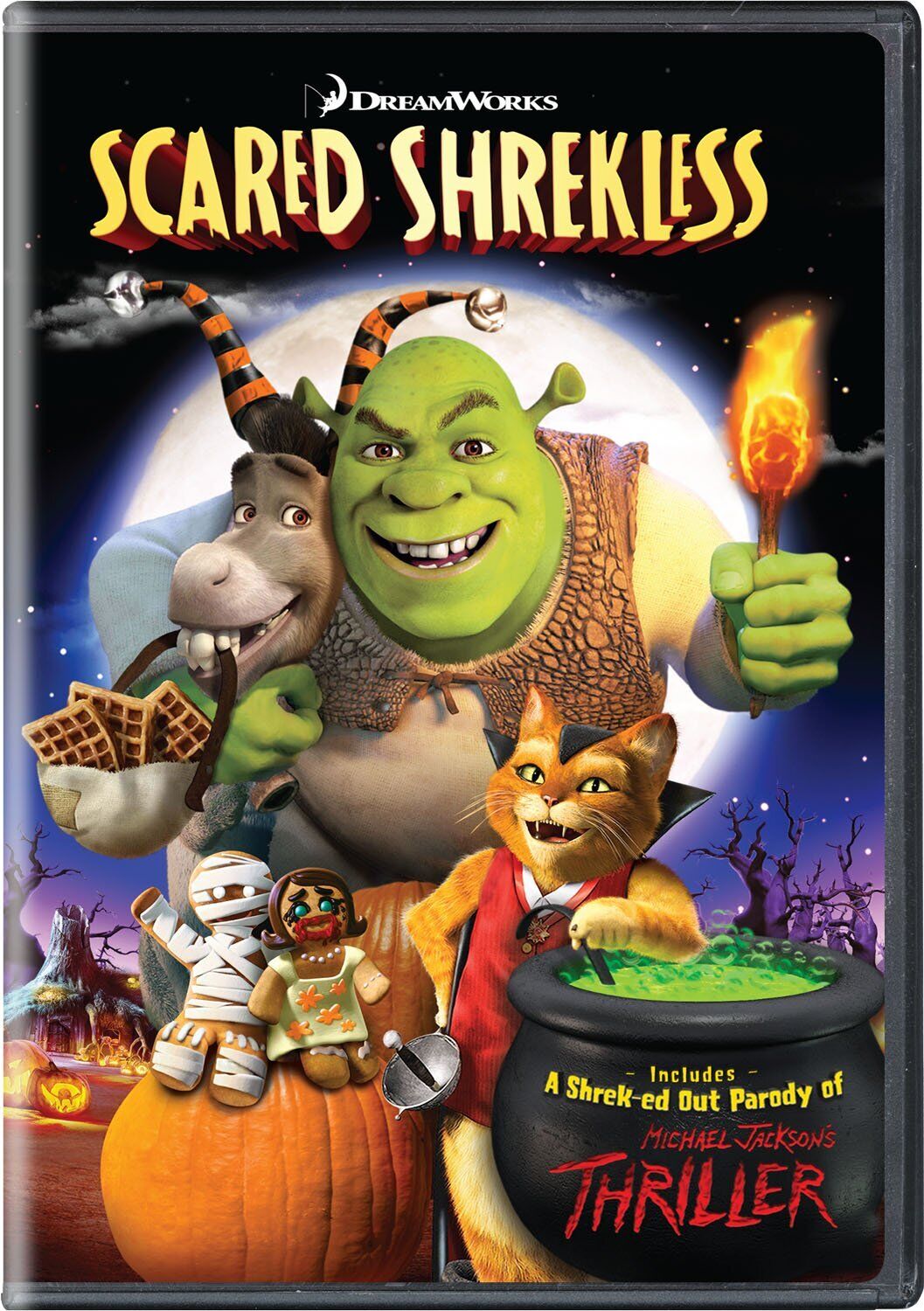 Scared Shrekless (DVD) Mike Myers Cameron Diaz Antonio Banderas