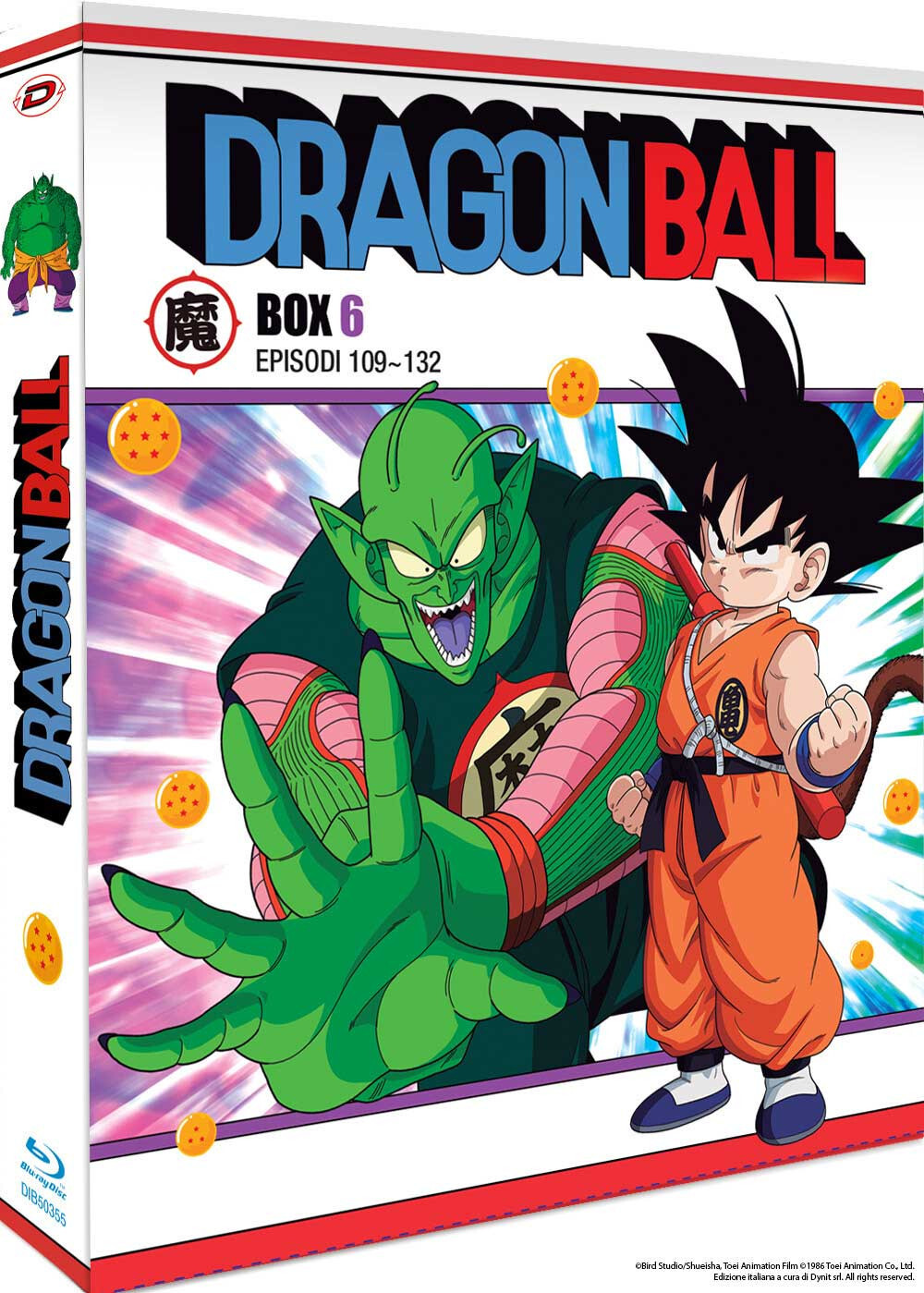 Dragon Ball - Box #06 (Eps. 109-132) (3 Blu-Ray Disc)
