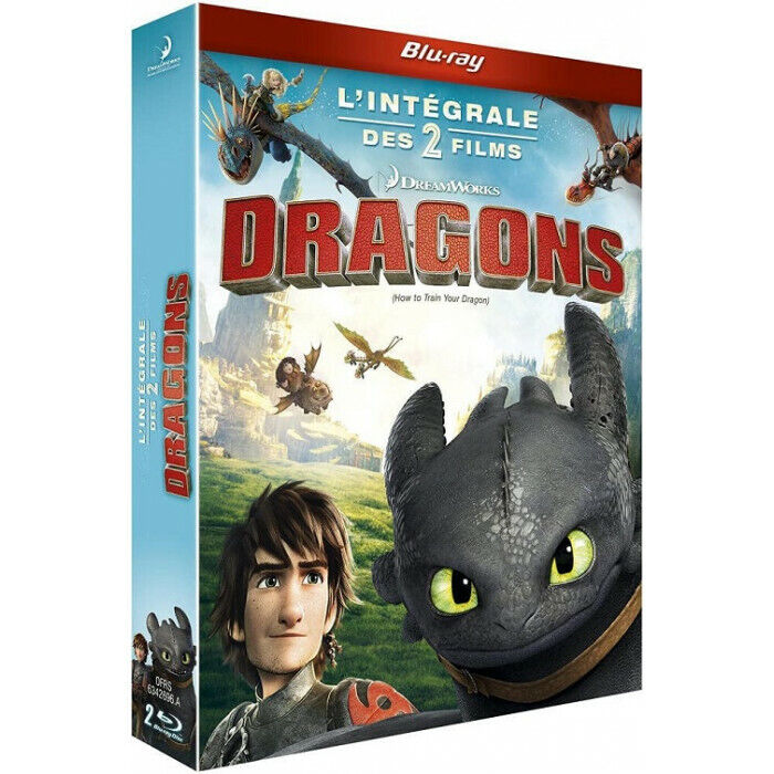 Dragons La Collezione Ultima Dragons & Dragons 2 COFANETTO BLU-RAY NUOVO