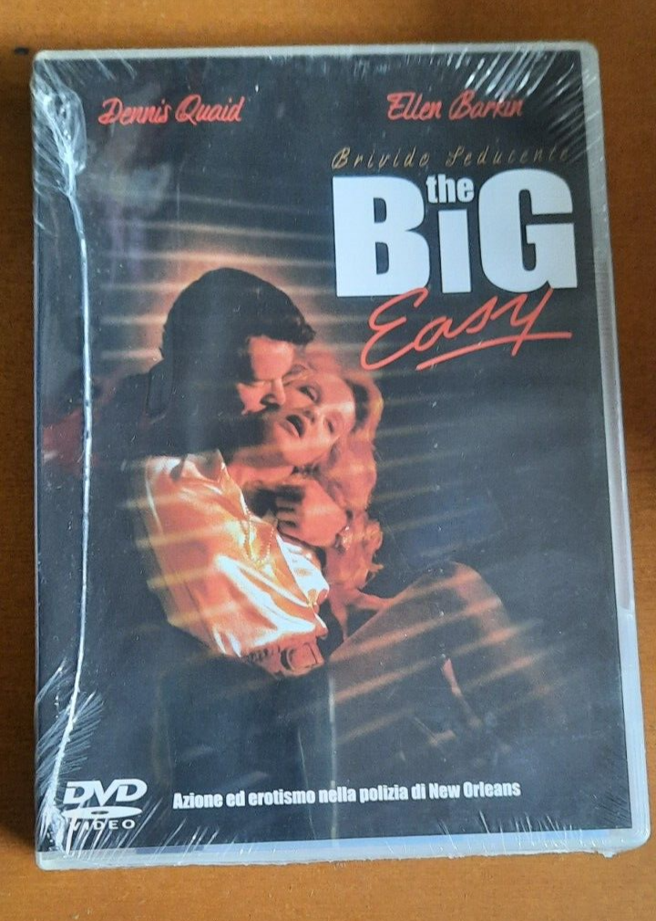 THE BIG EASY 1987 DVD con dennis quaid e ellen barkin sigillato 8032758990304