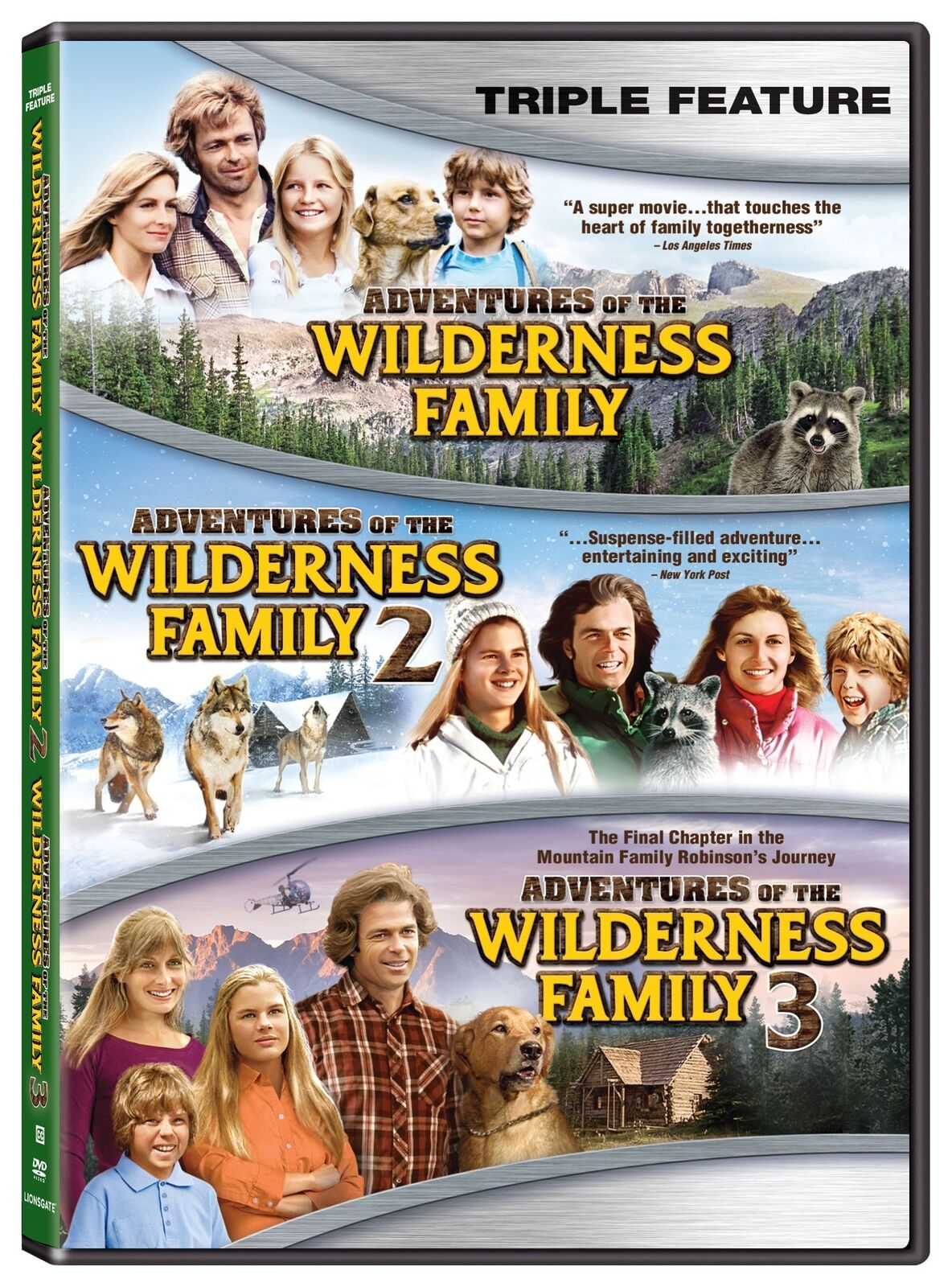 The Adventures Of The Wilderness Family Trilogy (DVD)