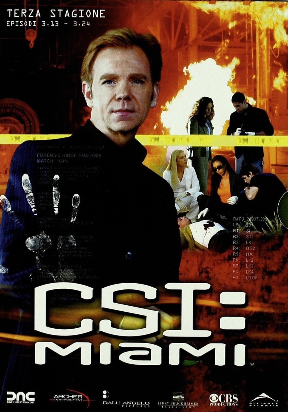COFANETTO DVD - C.S.I. CSI MIAMI STAGIONE 3 VOLUME 2 EPISODI 13-24 (3 DVD) Nuovo