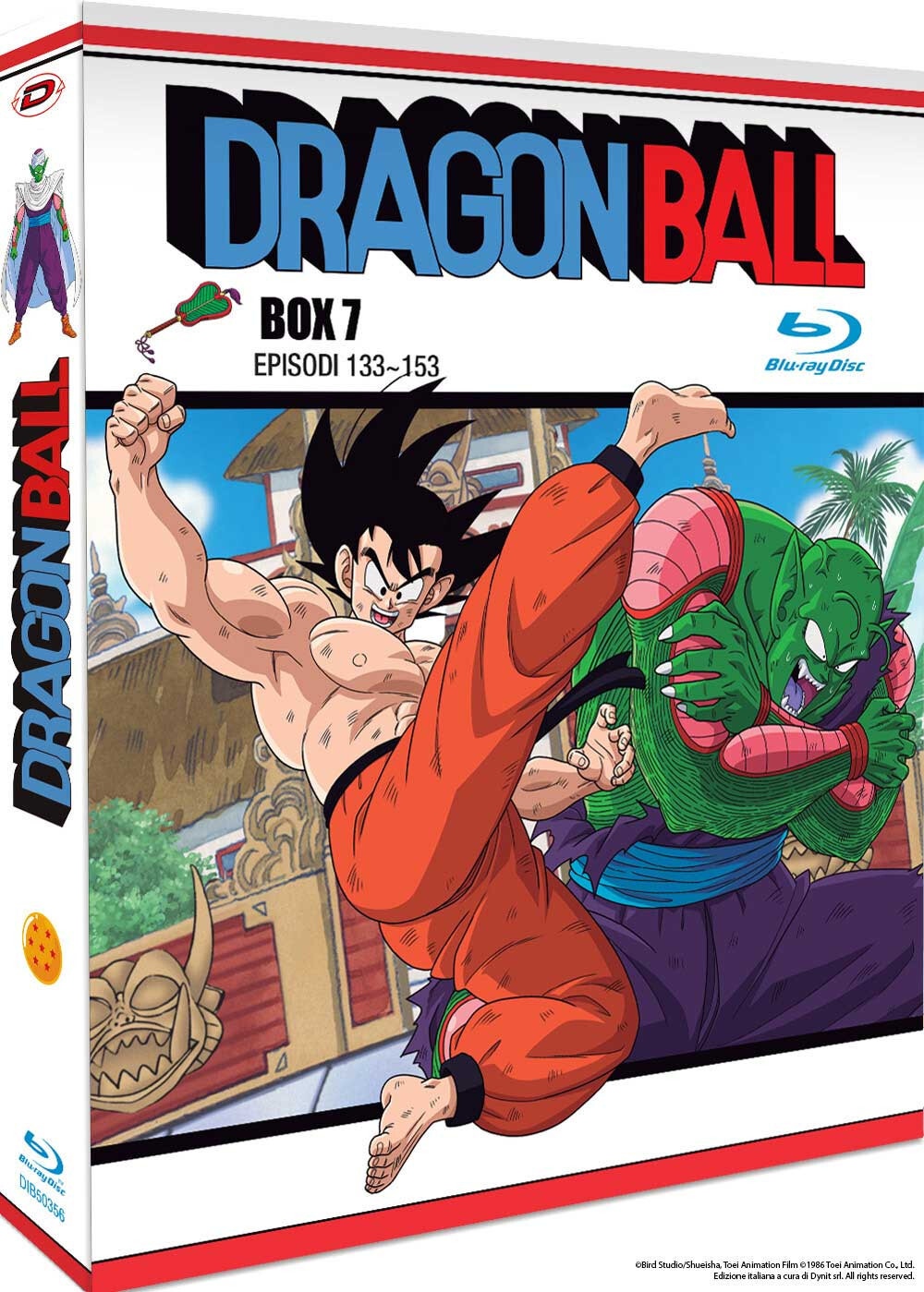 Dragon Ball - Box #07 (Eps. 133-153) (3 Blu-Ray Disc)