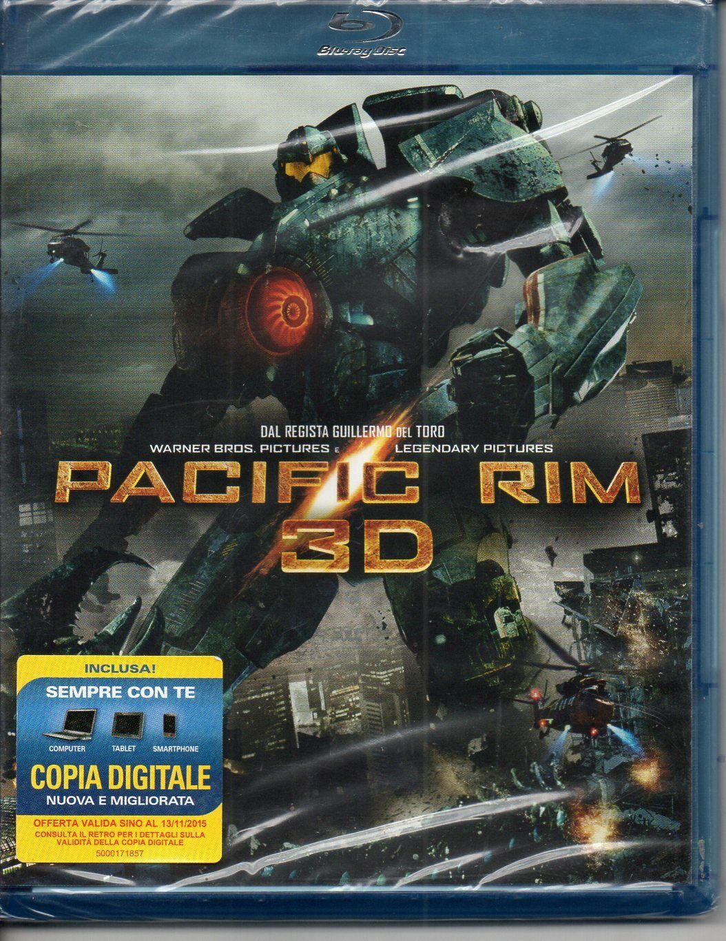 Blu Ray Pacific Rim (Blu-Ray 3D)