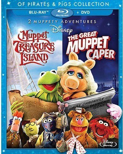 2 Muppety Adventures: The Great Muppet Caper / Muppet Treasure Island  (Blu-ray)