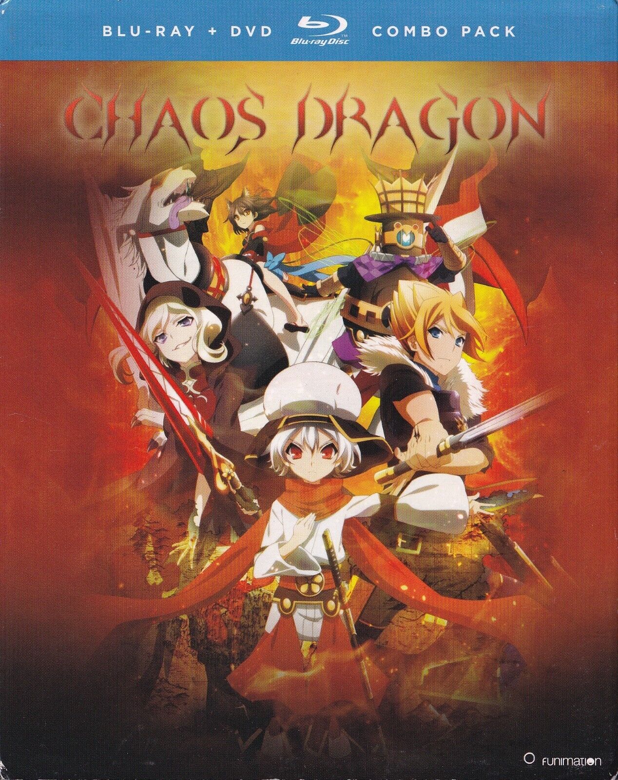 Chaos Dragon: La Serie Completa (Blu-ray Disc/DVD, 2016, Set Di 4 Dischi)