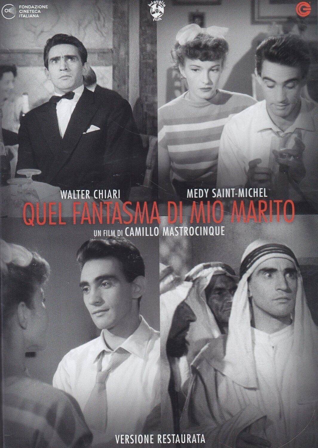 Dvd QUEL FANTASMA DI MIO MARITO Walter Chiari Medy Saint Michel nuovo sigillato