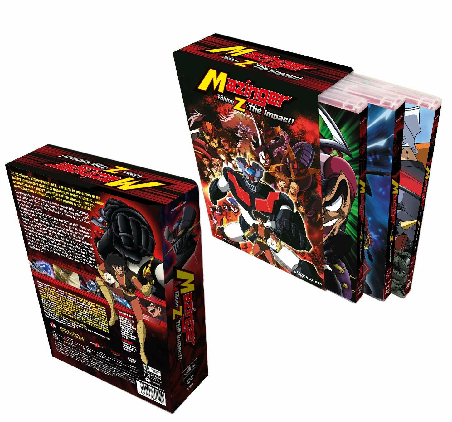 MAZINGER EDITION Z - THE IMPACT!  6 DVD  COFANETTO