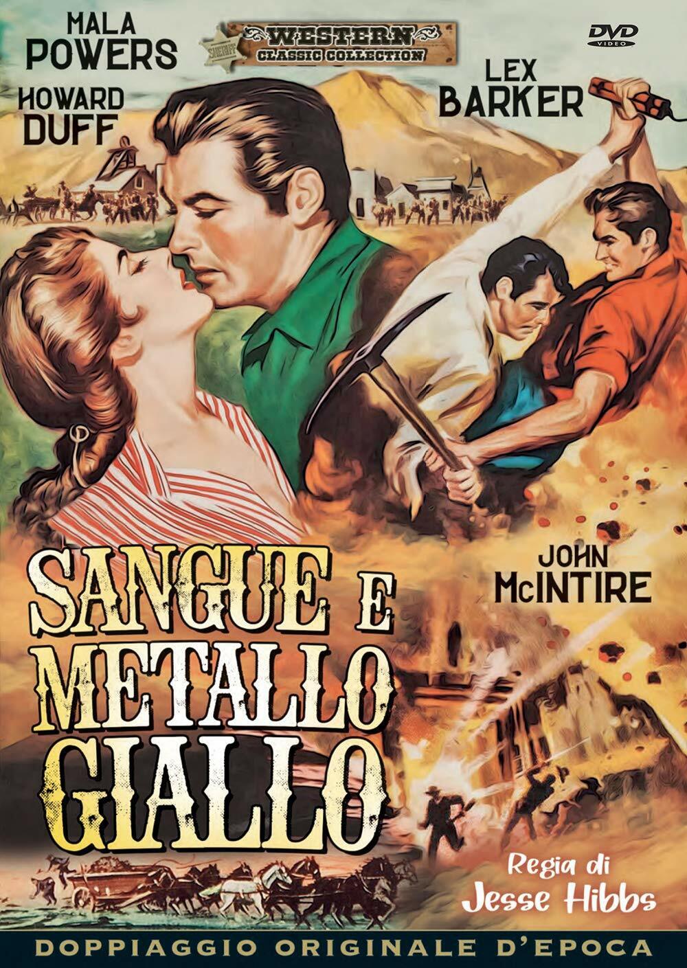 Sangue E Metallo Giallo (1954) DVD *NUOVO* A&R PRODUCTIONS
