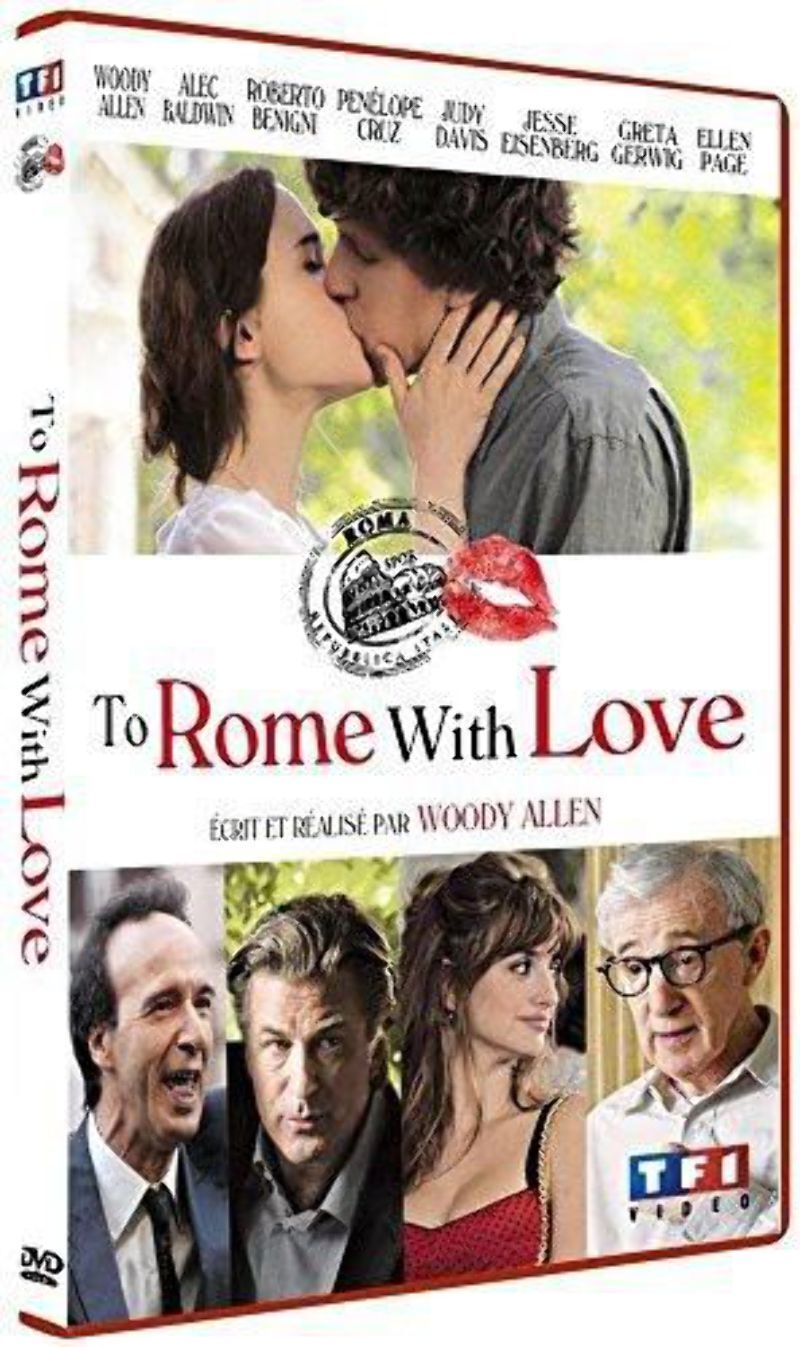 DVD Per Roma With Love Di Woody Allen (Nuovo Imballato)