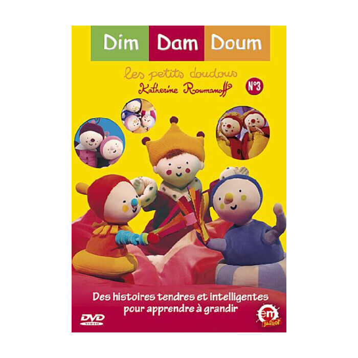 Dim Dam Doum I Piccoli Doudou N° 3 DVD NUOVO