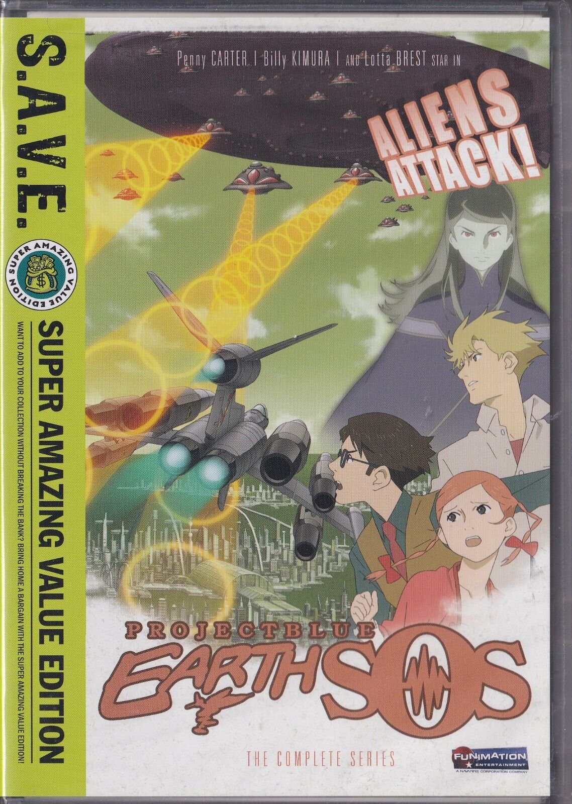Project Blu : Terra Sos - la Serie Completa - S. A. V. E. (DVD,2010,2-Disc Set)