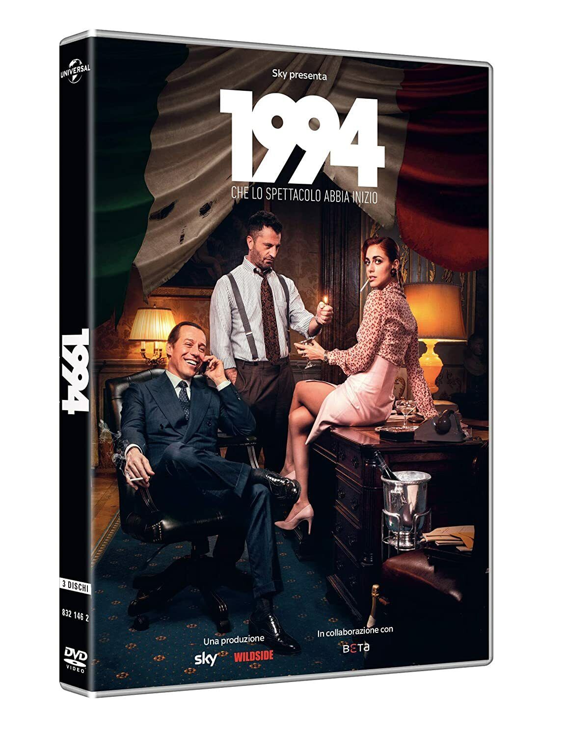 1994  3 DVD  COFANETTO  SERIE-TV
