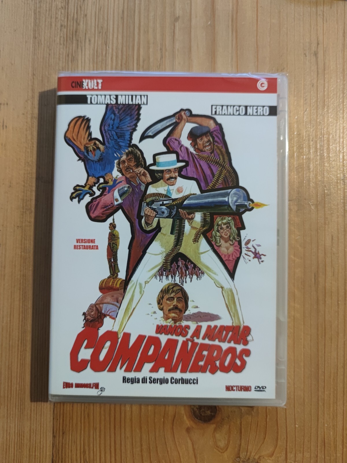 VAMOS A MATAR COMPANEROS  WESTERN DVD CINEKULT NOCTURNO VERS RESTAURATA Corbucci