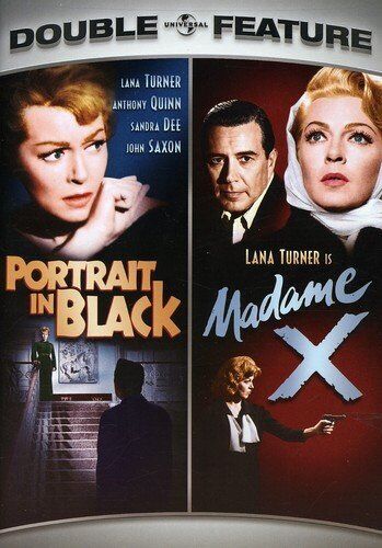 Portrait in Black / Madame X (Double Feature) (DVD) Lana Turner John Forsythe