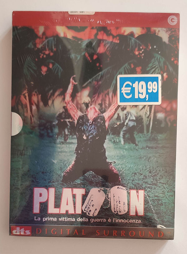 DVD PLATOON digital surround -sigillato