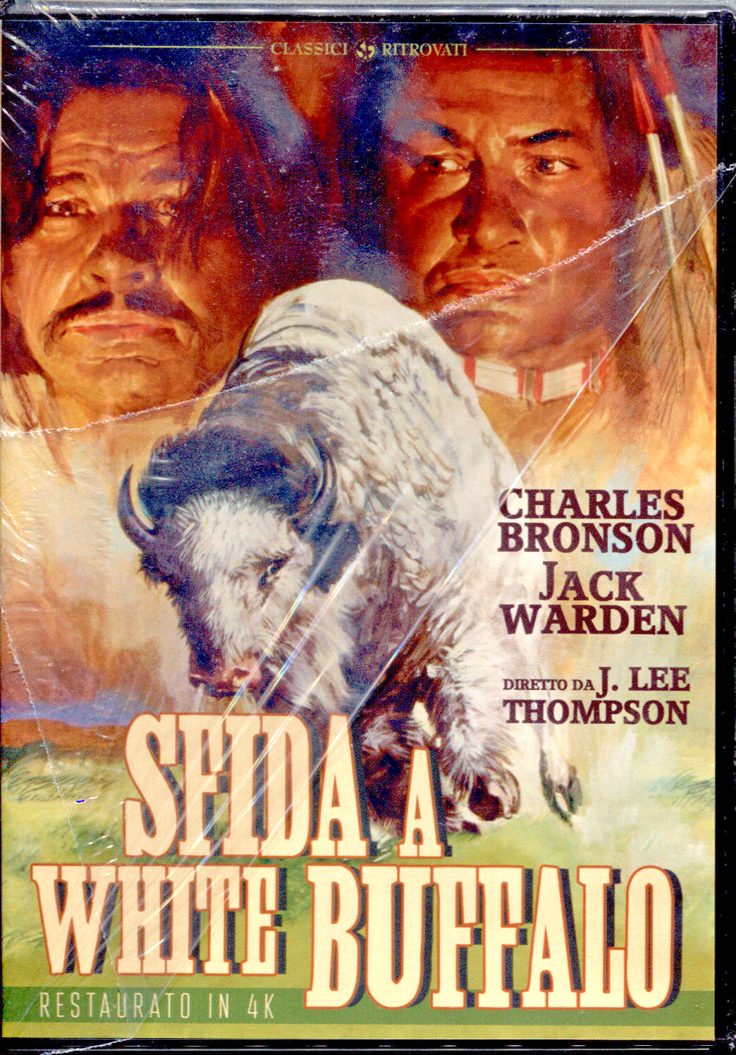 SFIDA A WHITE BUFFALO - DVD NUOVO E SIGILLATO, RIMASTERIZZATO IN 4K