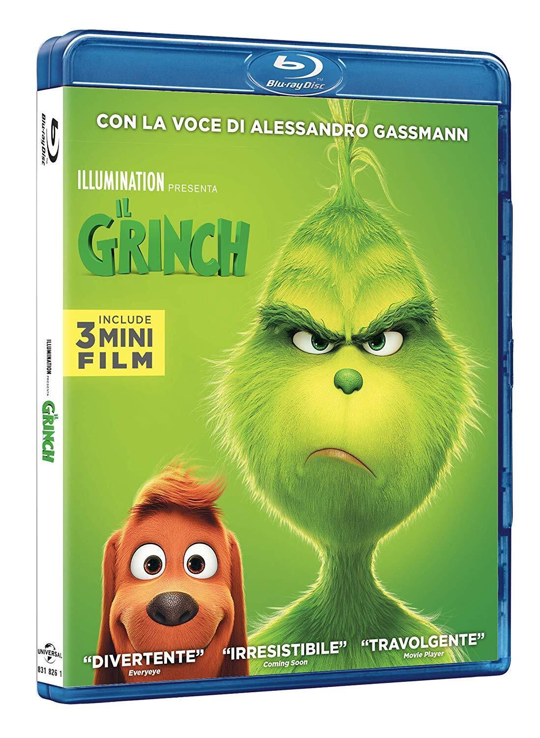 IL GRINCH - BLU RAY - 2018  ANIMAZIONE