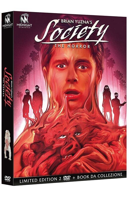 SOCIETY - THE HORROR - LIMITED EDITION – ITA – ENG – 2 DVD + BOOK