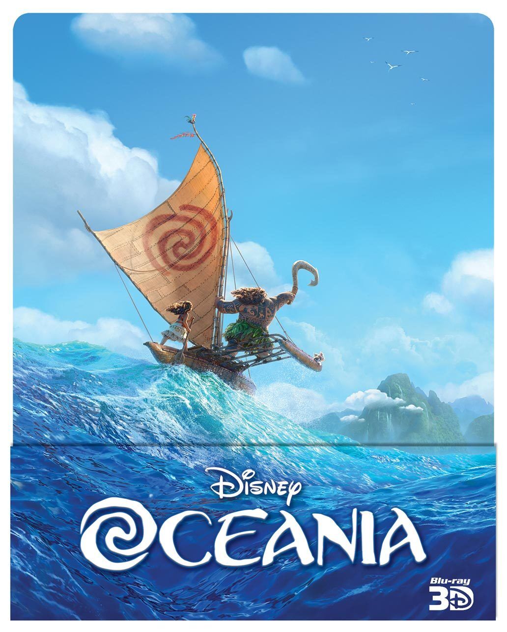 Oceania Disney (Limited Steelbook) (3D) (Blu-Ray 3D+Blu-Ray) WALT DISNEY