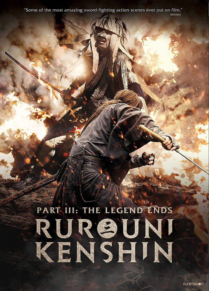 Rurouni Kenshin Parte III: The Legend Terminali (DVD,2017)