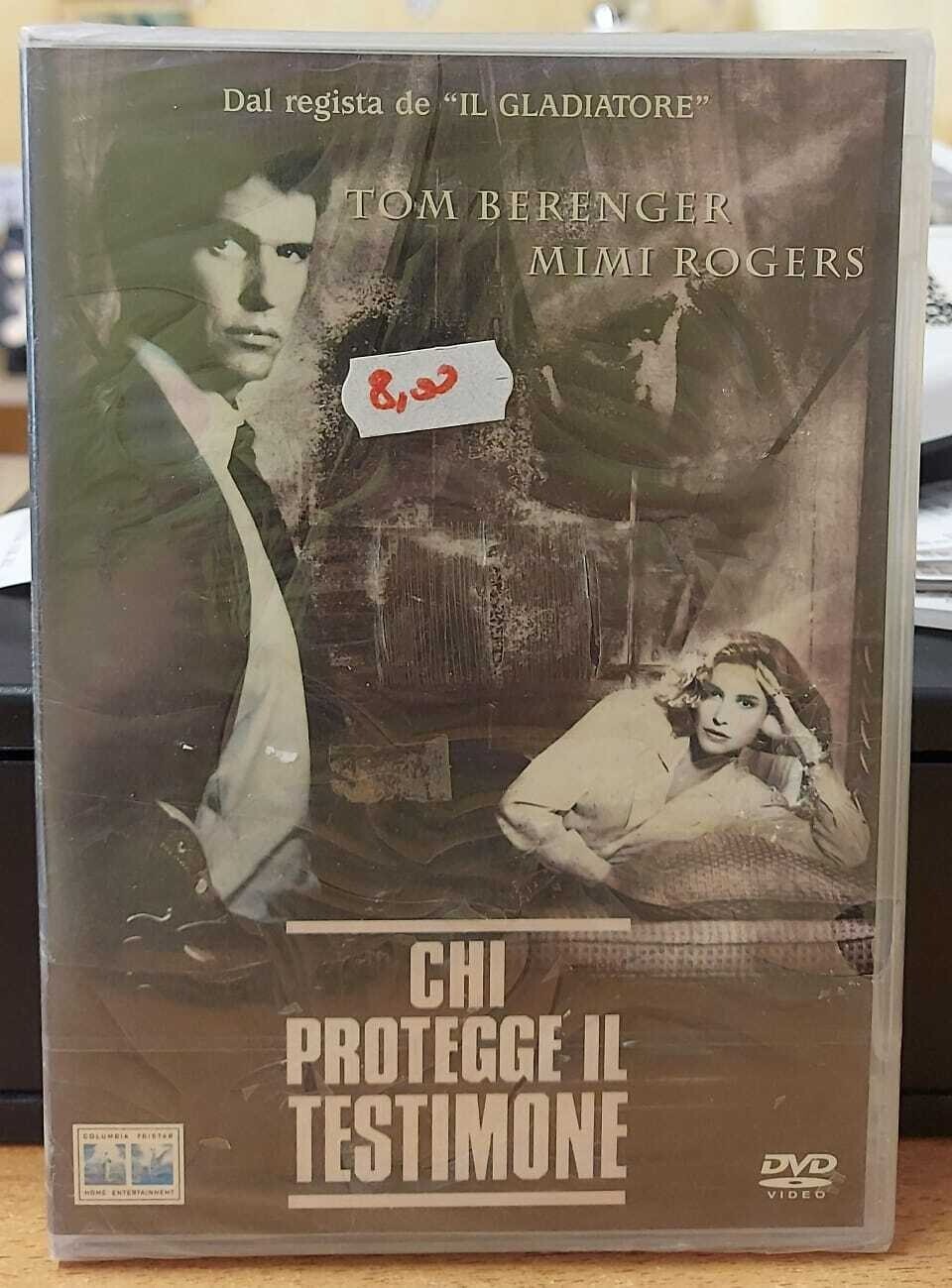 CHI PROTEGGE IL TESTIMONE DVD NUOVO TOM BERENGER CONSEGNA 24/48H CON BRT