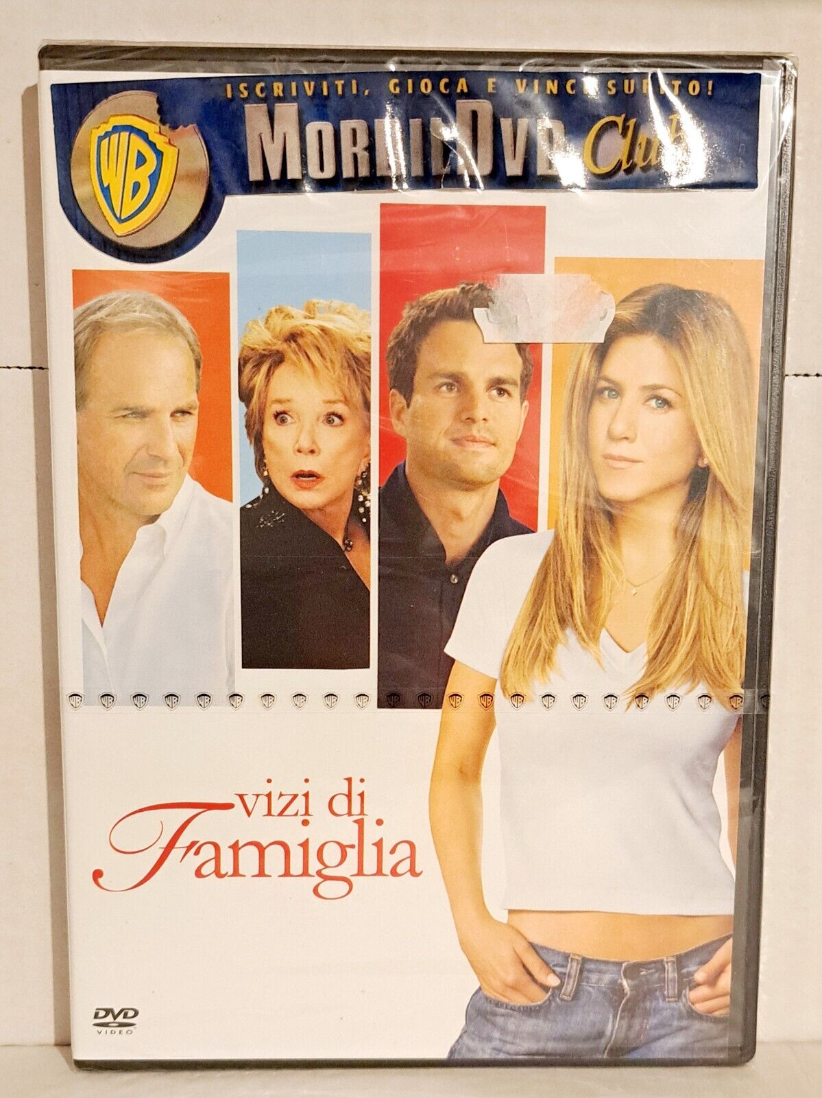 Dvd Film Vizi Di Famiglia Jennifer Aniston Kevin Costner Mark Ruffalo 2005
