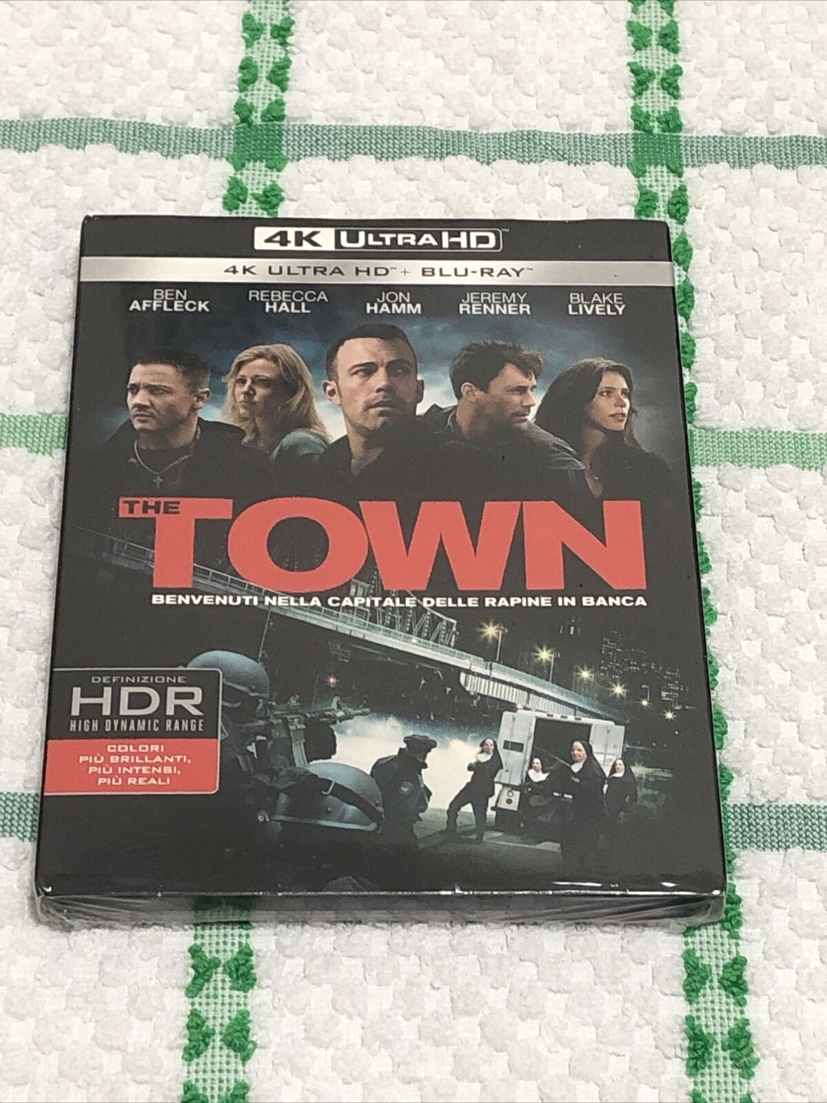The Town (4K Ultra HD + Blu-Ray Disc) Nuovo Sigillato Italia
