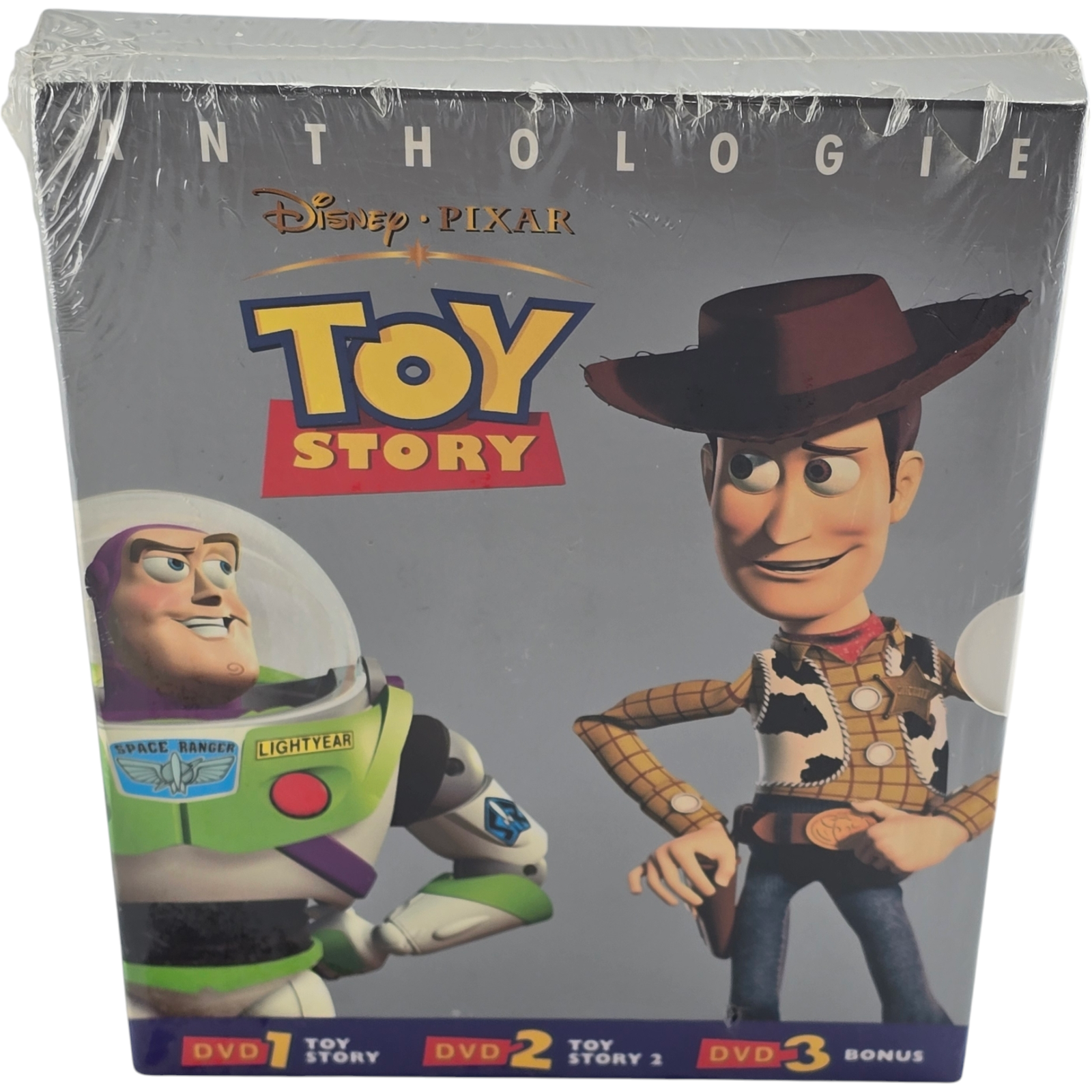 Toy Story Antologia 3 X DVD Cofanetto Digipack Disney Buena Vista 2001 Zona 2