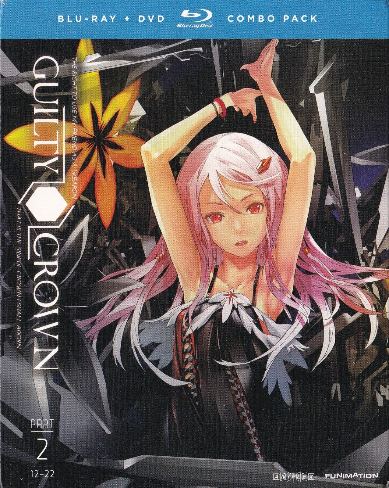 Guilty Crown Parte 2 (Disco / DVD, 2013, 4-Disc Set)