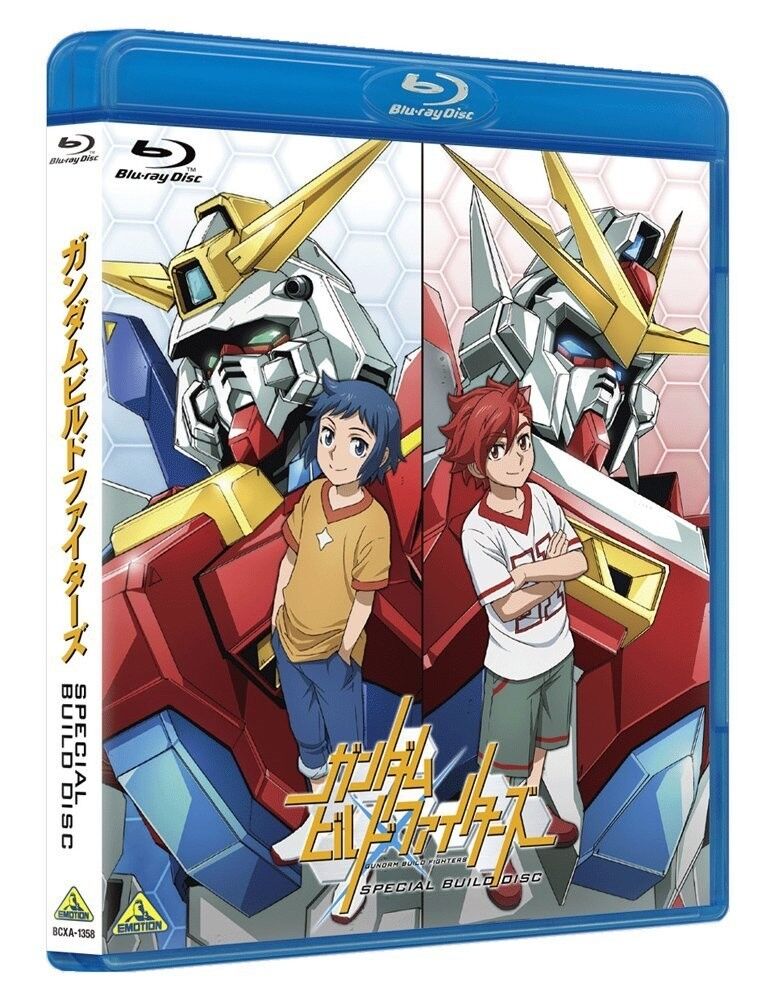 Gundam Build Fighters Speciale Disco Standard Edizione [Blu-Ray] Nuovo Giappone