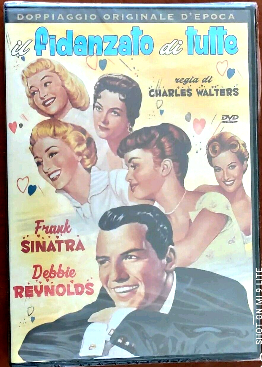 Dvd   IL FIDANZATO DI TUTTE  Frank Sinatra  Debbie Reynolds    NUOVO