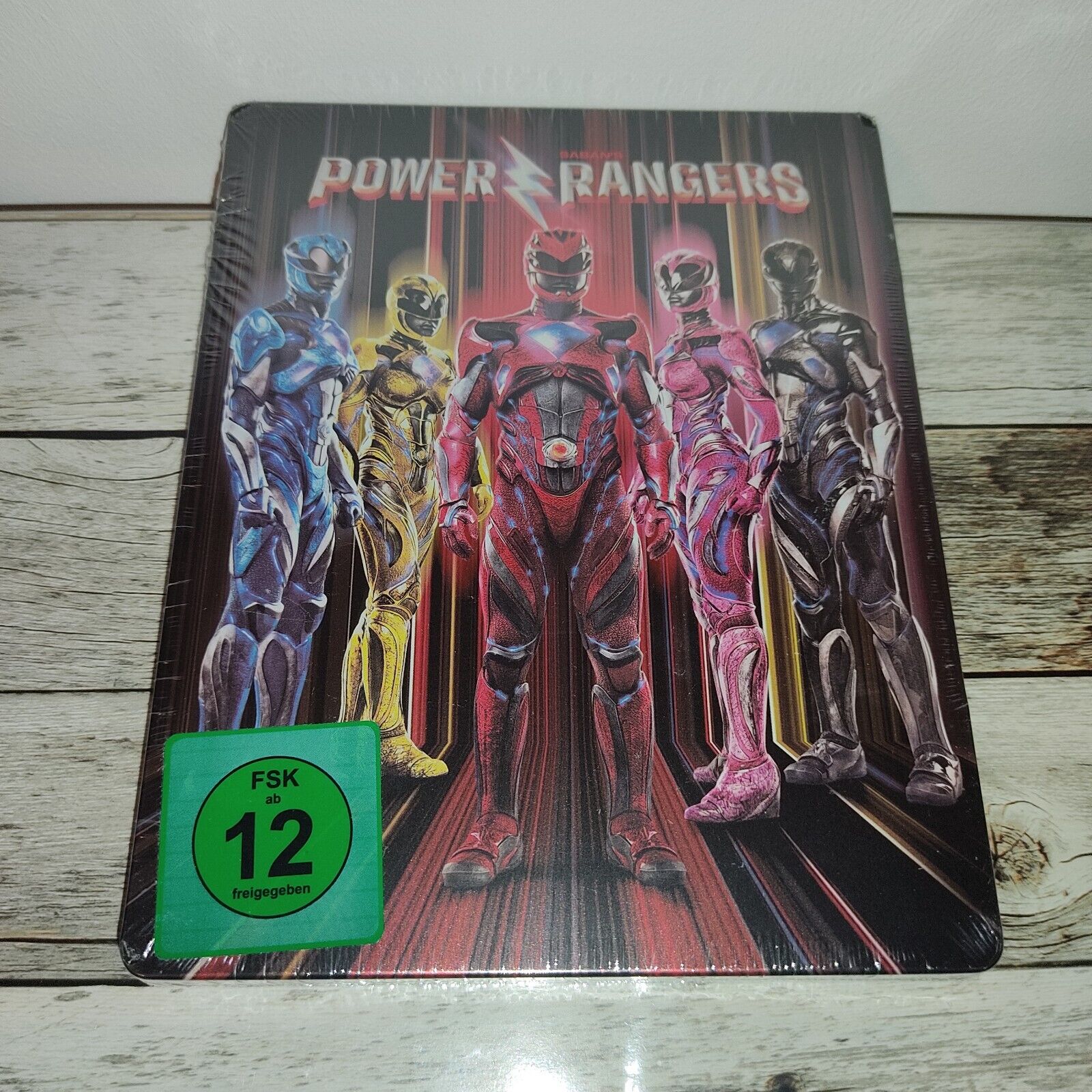 Power Rangers Steelbook [Blu-Ray] - Nuovo (Custodia Danneggiata)