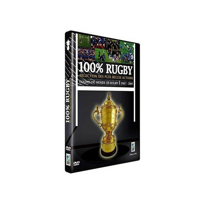 100% Rugby Tazze Del Monde Di Rugby 1987-2003 DVD Nuova