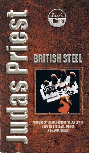 Judas Priest – British Steel - VHS,PAL,2001,NEW,SEALED,SIGILLATA