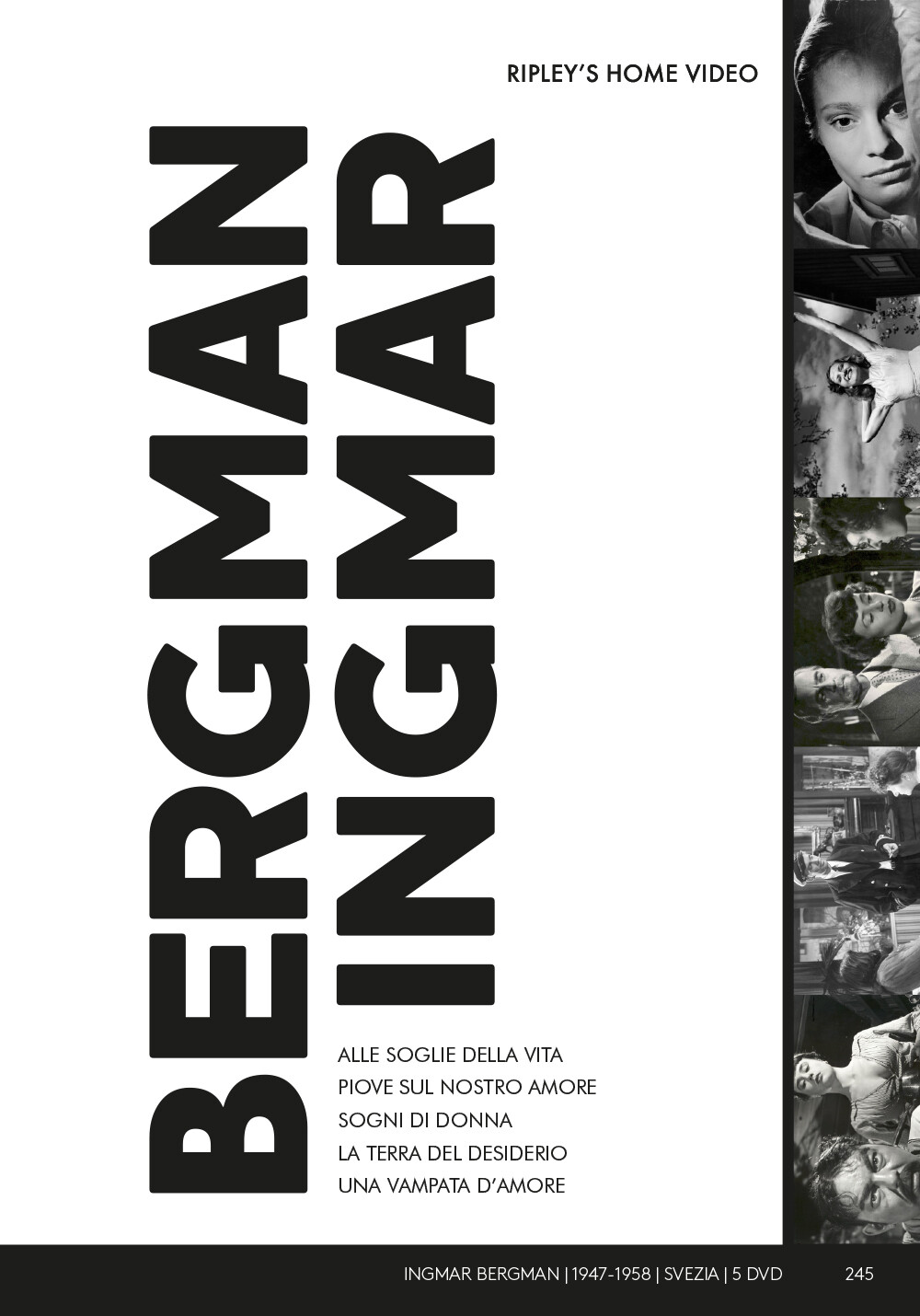 Ingmar Bergman Cofanetto (5 Dvd) -